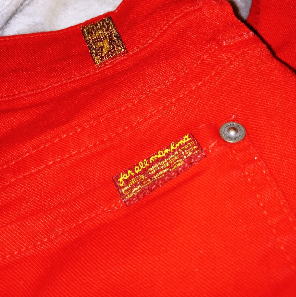 Super rare 7 for all Mankind skinny jeans